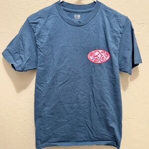 Obey blue tshirt S